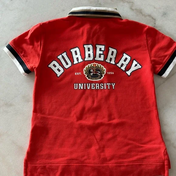 Burberry Red Kids Matching Set - Picture 4 of 8